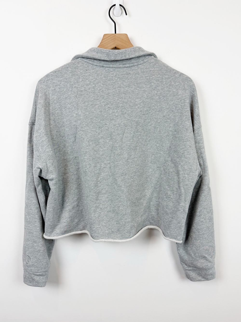 Vuori Sedona Polo Light Gray Pullover Sweatshirt Medium - Picture 10 of 13